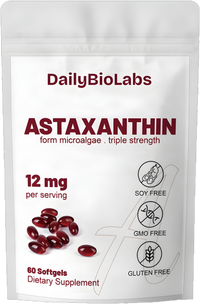 Astaxanthin 12mg Softgels